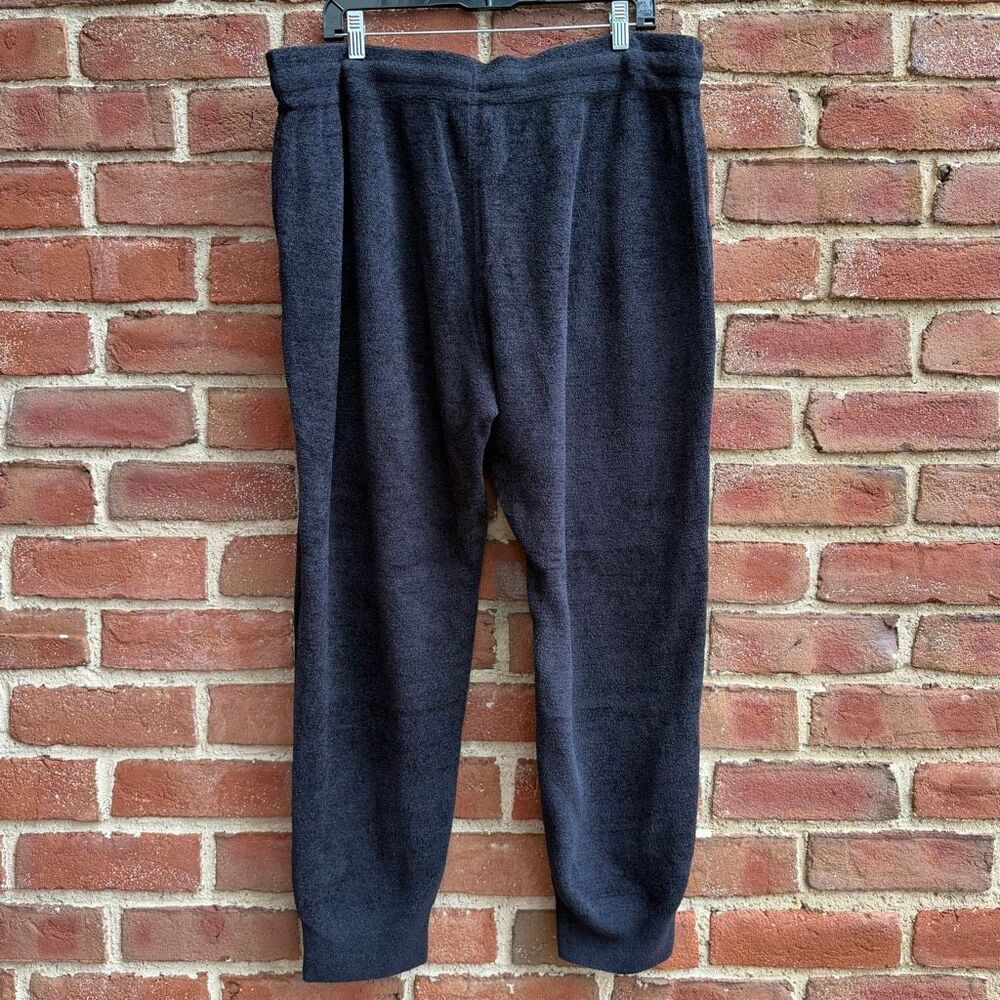 Barefoot Dreams Women's CozyChic Ultra Lite Pull-on Jogger Black 1XP NWT - Picture 5 of 7